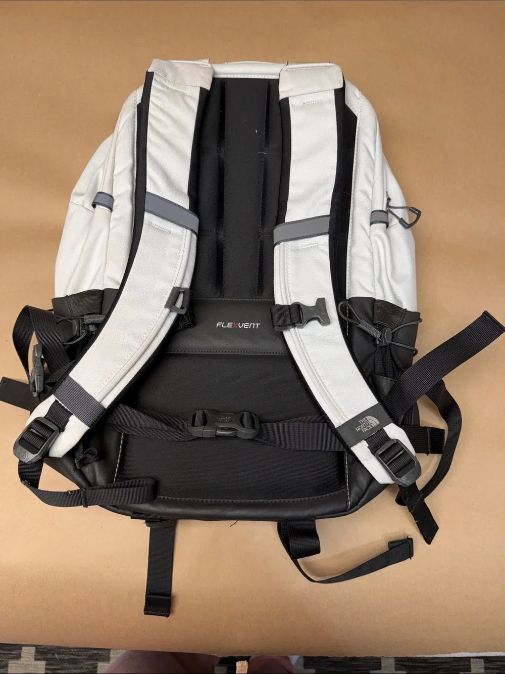 The North Face Men’s Borealis Backpack - White and Black